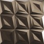 Anthracite 3D Effect Wall Tile 330 x 330mm - Aster