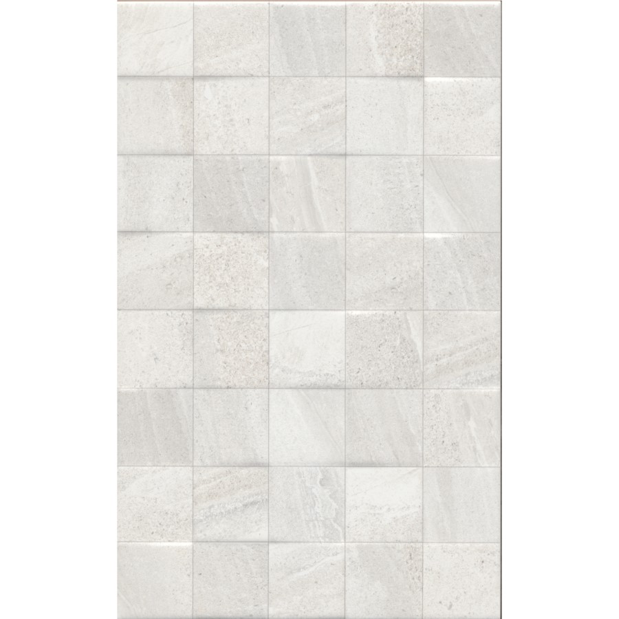 White Mosaic Décor Wall Tile 250 x 400mm - Zento