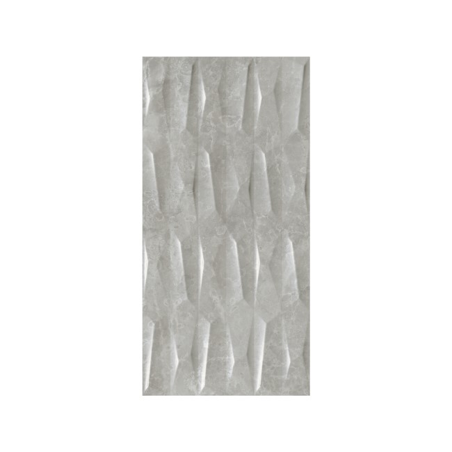 Grey Décor Wall Tile 410 x 810mm - Trema