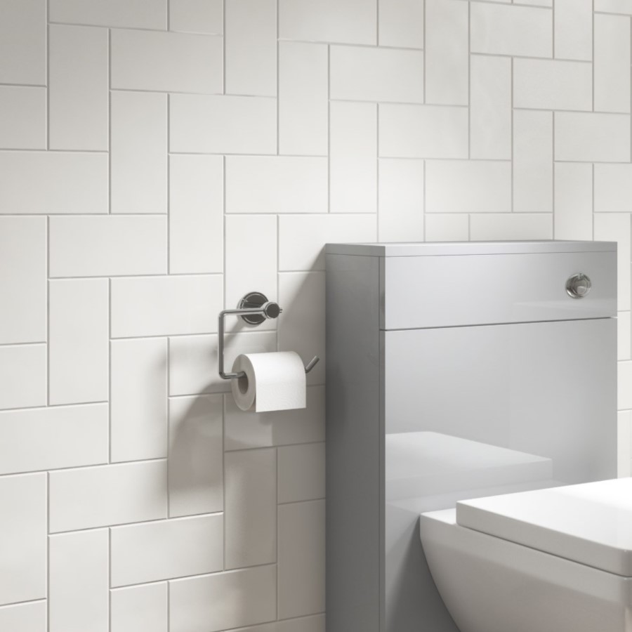 White Gloss Wall Tile 10 x 20cm - Metro