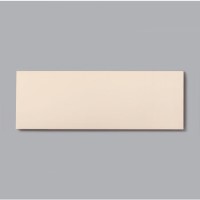 100cm x 300mm Metro Flat Cream Gloss Wall Tile