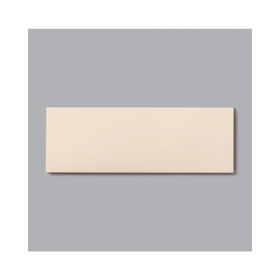 100cm x 300mm Metro Flat Cream Gloss Wall Tile