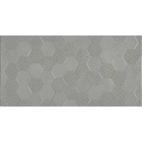 Grey Linen Effect Décor Wall Tile 30 x 60cm - Modello Grey Linen Effect Décor Wall Tile 30 x 60cm - Modello