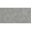 Grey Linen Effect D&#233;cor Wall Tile 30 x 60cm - Modello