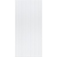 White Pinstripe Wall Tile 250 x 500mm - Laina