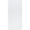 White Pinstripe Wall Tile 250 x 500mm - Laina