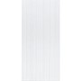 White Pinstripe Wall Tile 250 x 500mm - Laina