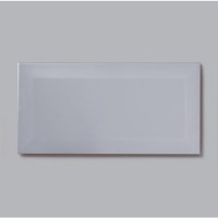 Grey Bevelled Wall Tile 100 x 200mm - Metro Grey Bevelled Wall Tile 100 x 200mm - Metro