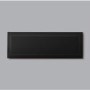 Black Bevelled Wall Tile 100 x 300mm - Metro