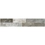 Grey Multi Split Face Wall Tile 80 x 442.5mm - Bata
