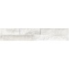 White Split Face Wall Tile 8 x 44.25cm - Bata