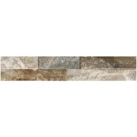 8cm x 44.25cm Bata Brown Wall Tile