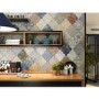 Multi Colour Patterned Floor/Wall Tile 45 x 45cm - Nerja