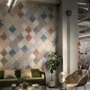 Multi Colour Patterned Floor/Wall Tile 45 x 45cm - Nerja