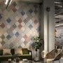 Multi Colour Patterned Floor/Wall Tile 45 x 45cm - Nerja