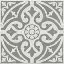 BeBa_25709 Grey Patterned Floor Tile 330 x 330mm - Mayfair