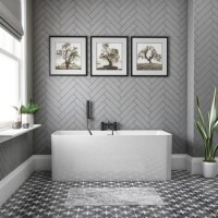 GRADE A1 - REGENT PATTERNED W Y GREY 33X33