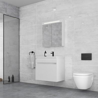 Light Grey Stone Effect Wall Tile 300 X, Light Gray Tile Bathroom