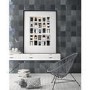 Charcoal Grey Shaded Effect Wall Tile 132 x 132mm - Sombra