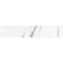 White Carrara Marble Effect Floor/Wall Tile 8 x 44.2cm - Zaira