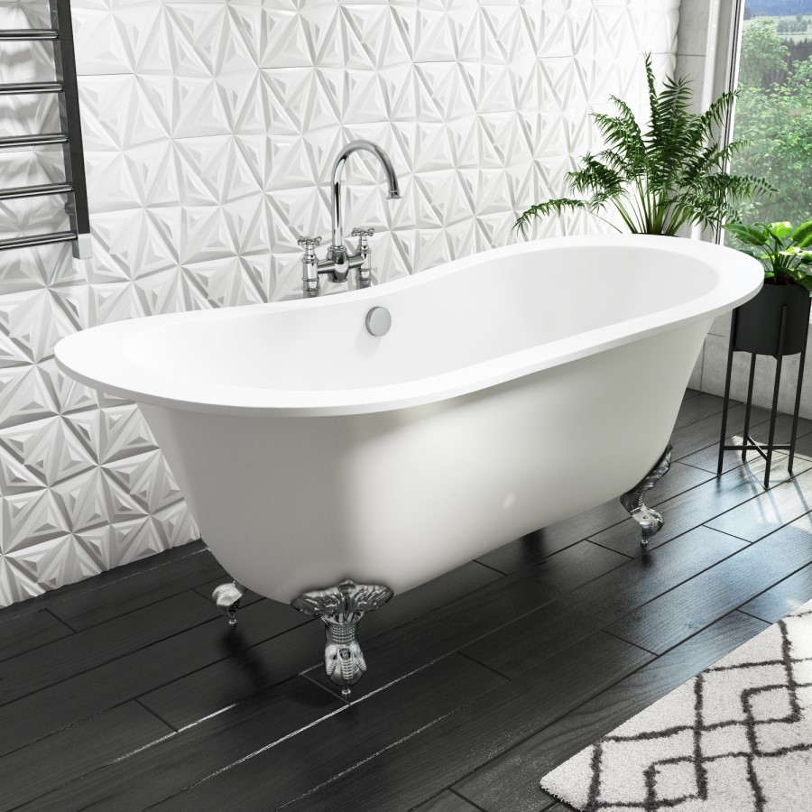 15cm x 90cm Verde Carbon Floor Tile