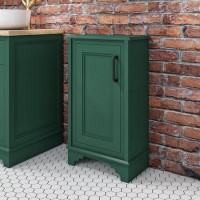 Green Freestanding Storage Unit 450mm - Camden Green Freestanding Storage Unit 450mm - Camden