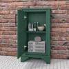 Green Freestanding Storage Unit 450mm - Camden
