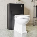 BeBa_25806 500mm Black Toilet Unit Only - Camden