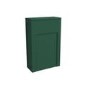 500mm Green Back to Wall Toilet Unit Only - Camden