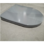 GRADE A1 - Verona Wall Hung Soft Close Toilet Seat - Matt Grey