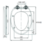 ONLY OPENED - Soft Close Toilet Seat - Alcor