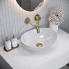 Oval Countertop Basin 405mm - Shell