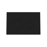 Zana Matt Black Mechanical Flush Plate