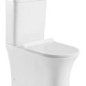 Tranen rib Regulatie Close Coupled Rimless Comfort Height Toilet with Soft Close Slim Seat - Indiana - Better Bathrooms Tranen rib Regulatie Close Coupled Rimless Comfort Height Toilet with Soft Close Slim Seat - Indiana - Better Bathrooms