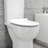 ONLY OPENED - Soft Close Toilet Seat - Slim Design - Venice ONLY OPENED - Soft Close Toilet Seat - Slim Design - Venice