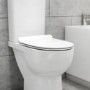 ONLY OPENED - Soft Close Toilet Seat - Slim Design - Venice