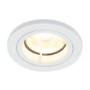 GRADE A1 - White Fixed IP44 Fire Rated Spotlight