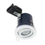 White Adjustable  IP20 Fire Rated Downlight - Forum