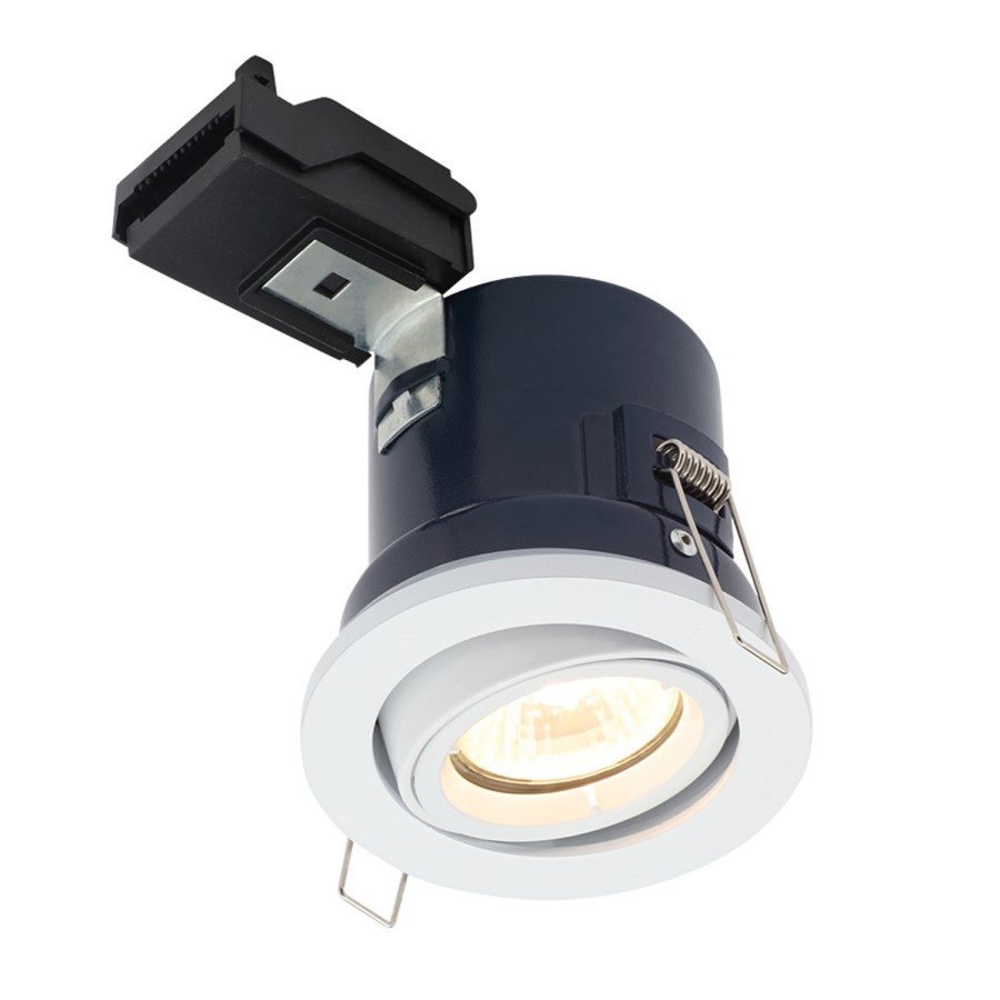 White Adjustable  IP20 Fire Rated Downlight - Forum
