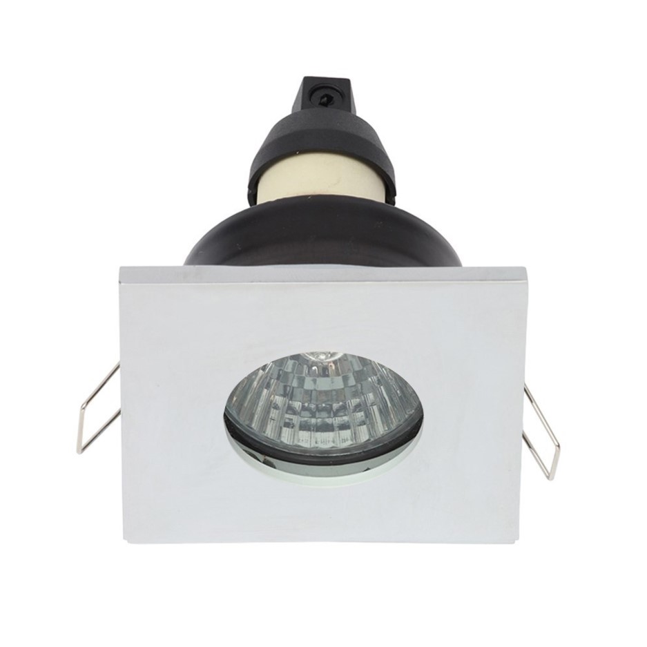 Chrome Recessed IP65 Ceiling Light Better Bathrooms