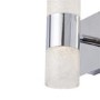 Chrome 8 Light LED Spotlight Plate - Oslo