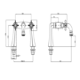 Black Bath Mixer Tap - Camden
