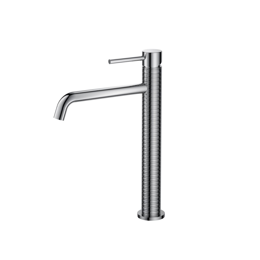 Tall Chrome Mono Basin Mixer Tap - Empire
