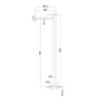 Chrome Freestanding Bath Mixer Tap - Empire