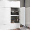 Harper 301mm Small Storage Cabinet White Gloss