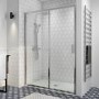 GRADE A1 - 1000mm Sliding Shower Door - Pavo