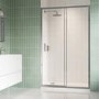 1100mm Sliding Shower Door - Pavo 