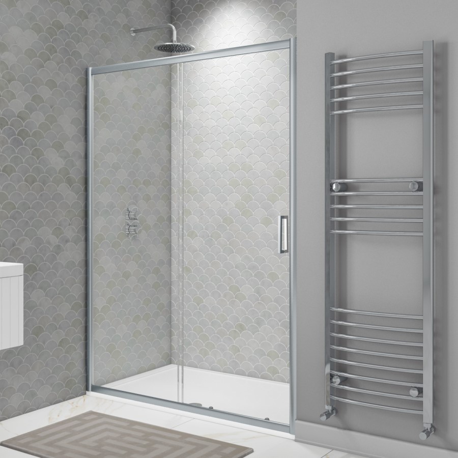 1100mm Sliding Shower Door - Pavo 