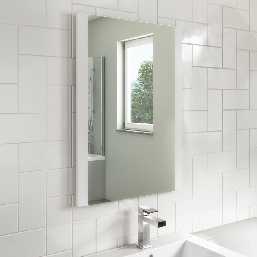 GRADE A2 - Pegasus Illuminated LED Bathroom Mirror with Demister - 600 x 800mm