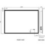 GRADE A2 - Divine Illuminated LED Bathroom Mirror with Demister Bluetooth & Shaver Socket - 1000 x 700mm